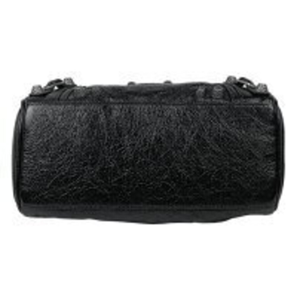 Balenciaga Le Cagoule shoulder bag handbag black leather - Picture 4 of 5